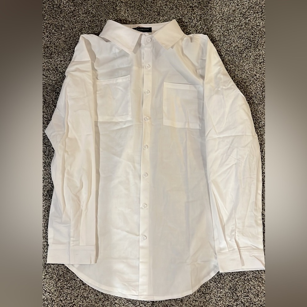 White Button-Up